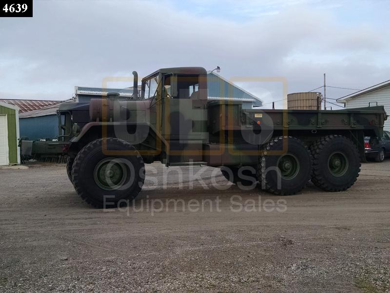 M813A1 W/Winch 6x6 5 Ton Military Cargo Truck (C20041) Oshkosh