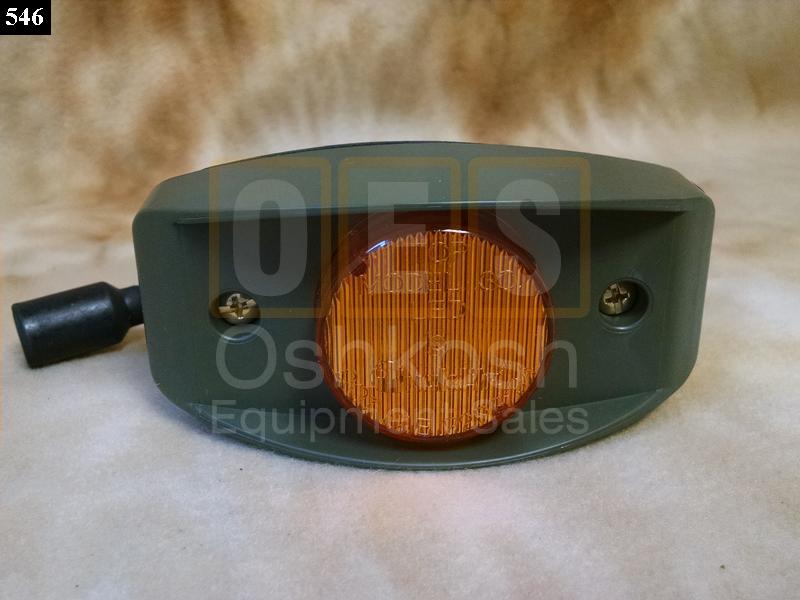 24 (28) Volt Marker Light, Amber (LED) - Oshkosh Equipment