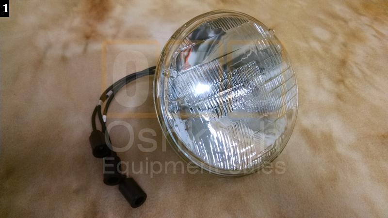 Headlight 24V Headlamp Head Light Lamp Bulb - Used Serviceable