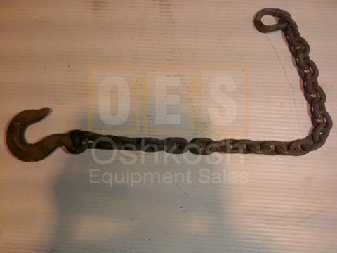 Front Winch Chain and Hook 5 Ton