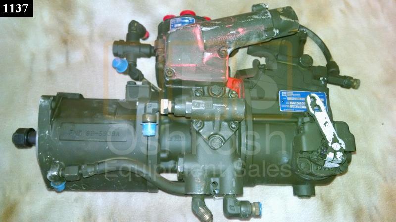 Multifuel Fuel Injection Pump with Electric Shutoff - NOS
