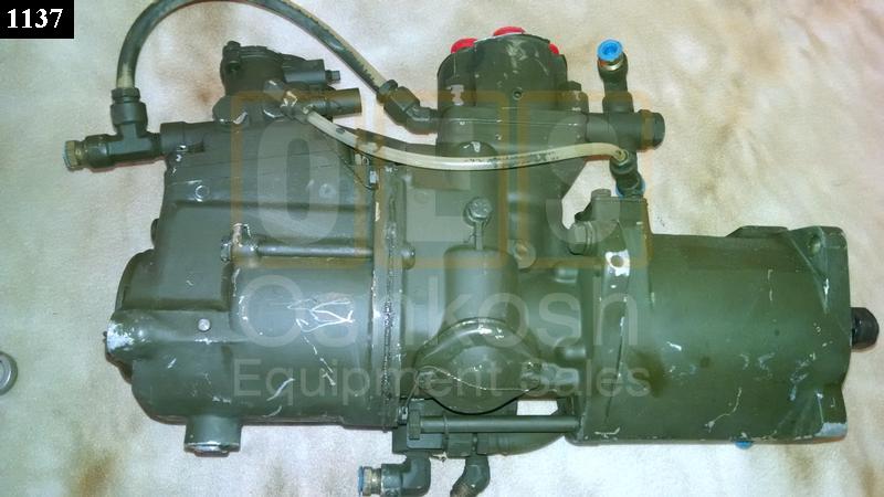 Multifuel Fuel Injection Pump with Electric Shutoff - NOS