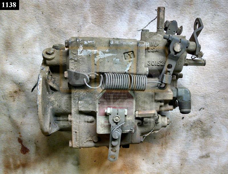 Cummins Fuel Injection Pump with VS Speed Governor (Wrecker) - Used Repairable