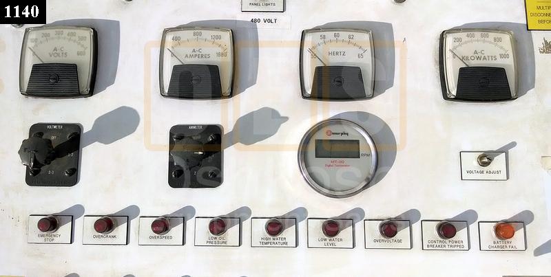 800kW Generator Control Panel - Used Serviceable