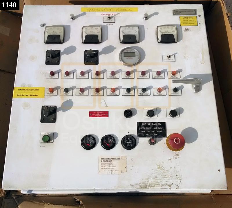 800kW Generator Control Panel - Used Serviceable