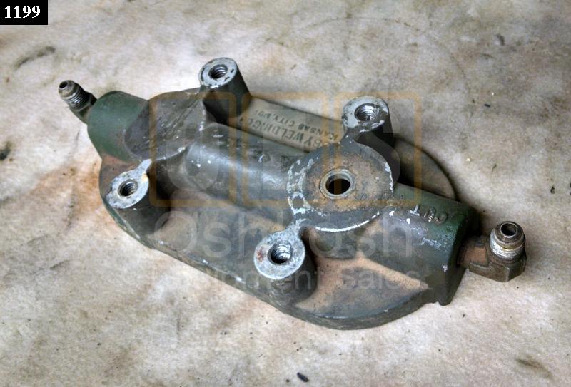 Fuel Filter And Strainer Assembly Head - Used Serviceable
