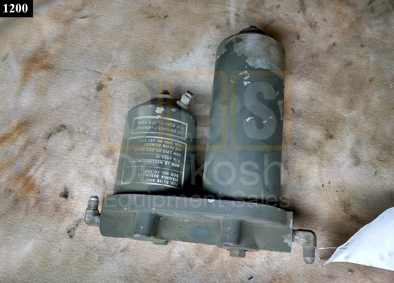 Generator Fuel Filter And Strainer Assembly - Used Serviceable