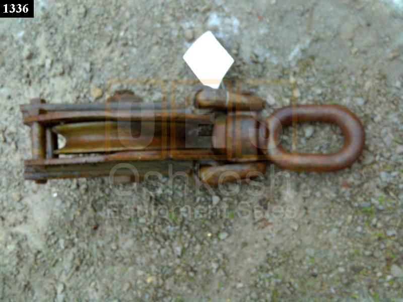 Cable Pulley Snatch Block - Used Serviceable