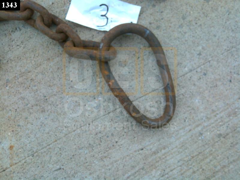 Winching Towing Chain Hook with Loop (5/8