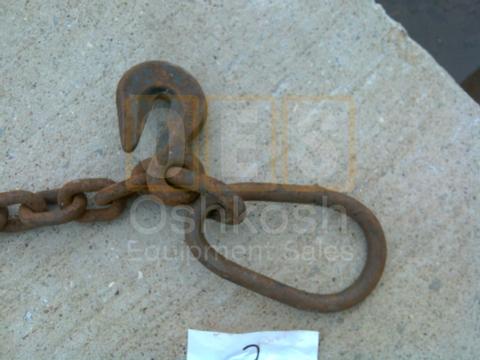 Winching Towing Chain Hook with Loop (5/8