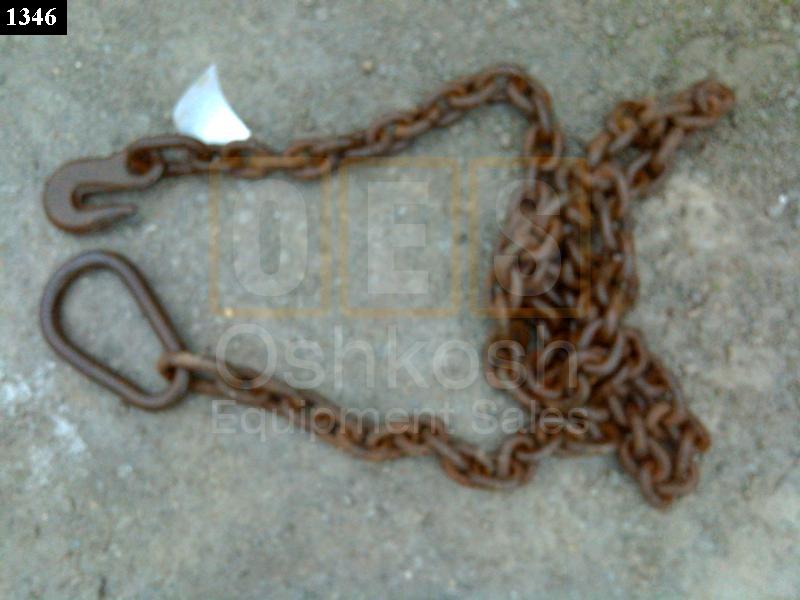 16 Foot Winching Lifting hook And Chain (5/8