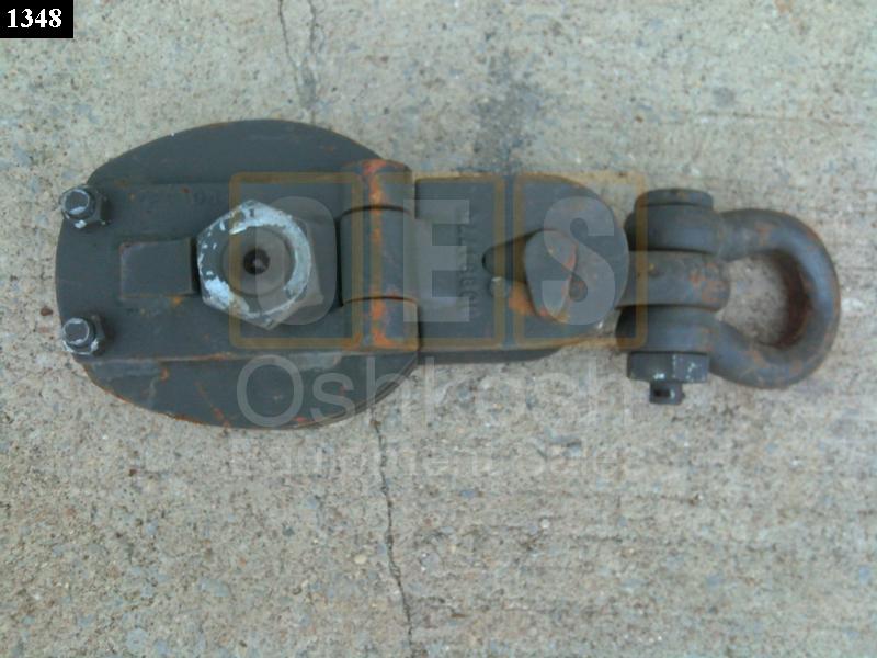 Dual Cable Pulley Snatch Block - Used Serviceable