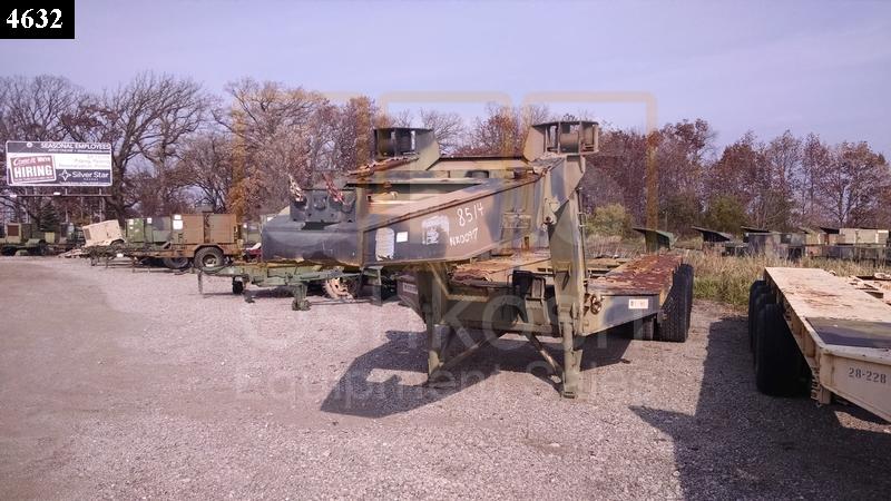 M747 60 Ton Lowboy Trailer T 1100 36 Oshkosh Equipment