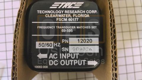 Frequency Transducer Matched Set 50/60 Hz