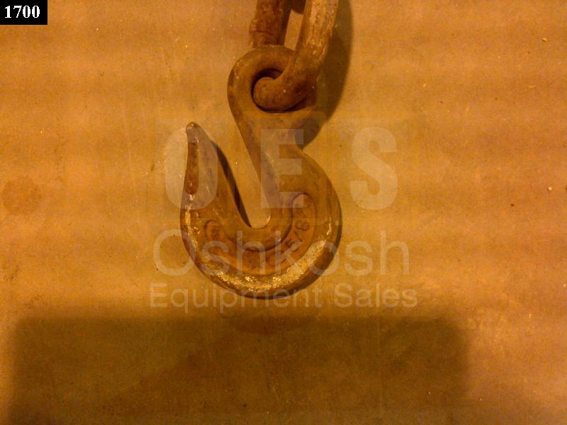 15 Foot Logging / Winching / Towing Chain (5/8 inch Link) - Used Serviceable