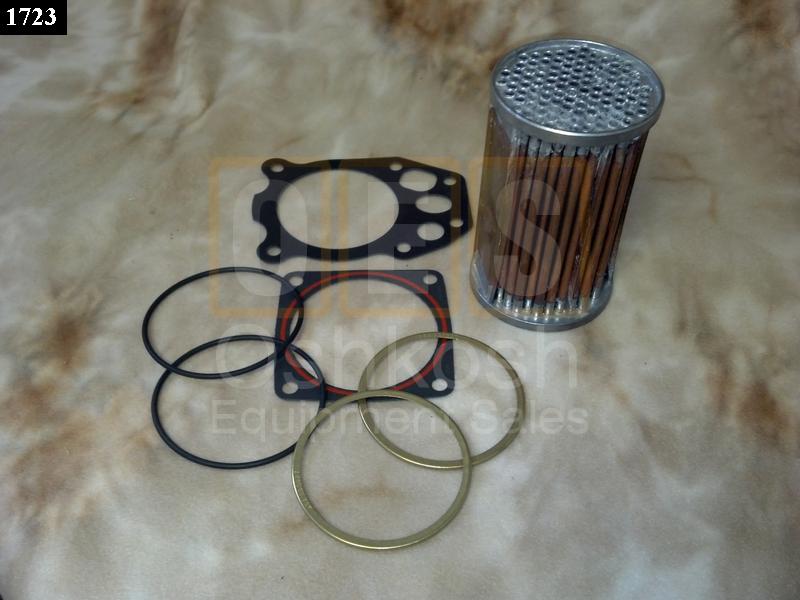 Oil Cooler Repair Kit With Gaskets and Seals - New Replacement