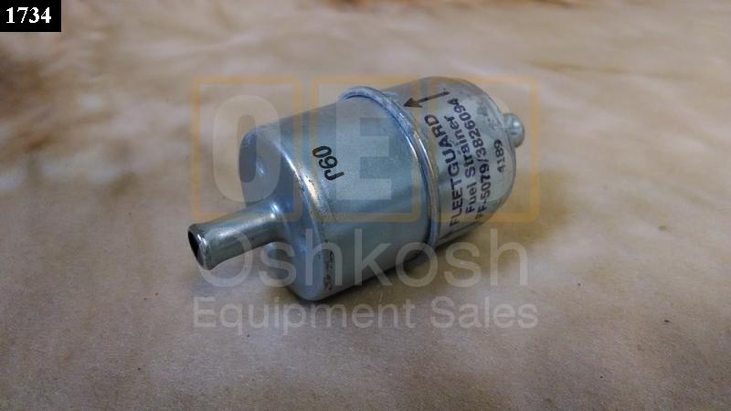 Universal Inline Fuel Filter 3/8 - New Replacement