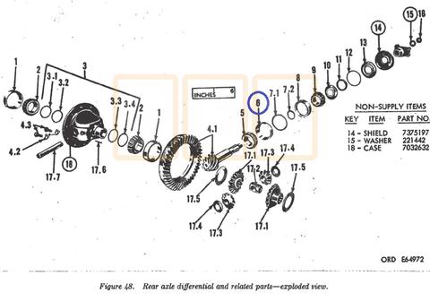 Differential Bearing Race