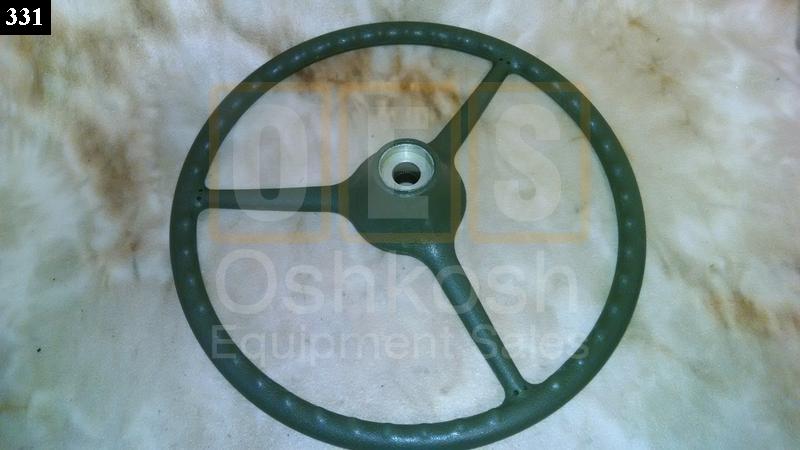 Steering Wheel for Military Vehicles (Green) - New Replacement