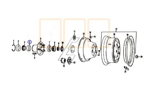 Inner Hub Wheel Bearing Race (M37)