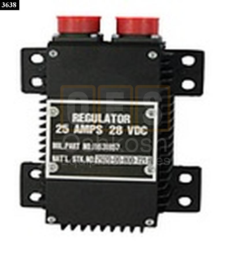 25 Amp Voltage Regulator (24V) - New Replacement
