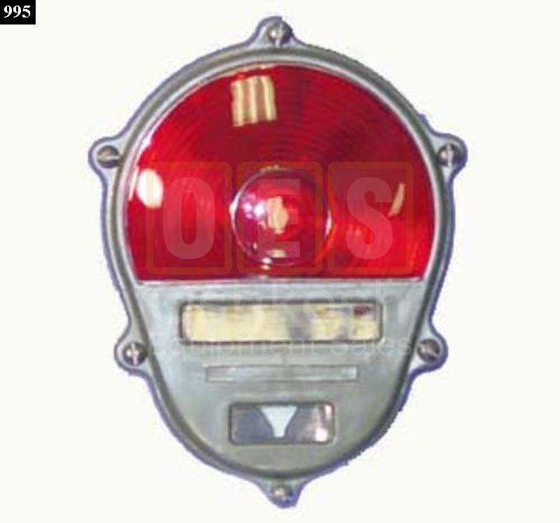 Military Vehicle/Trailer Lucas Tail Light Red Lens Glass,Screw in Type 