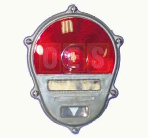 Red Tail Light Lens