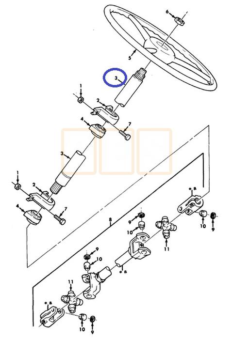 Steering Column Shaft