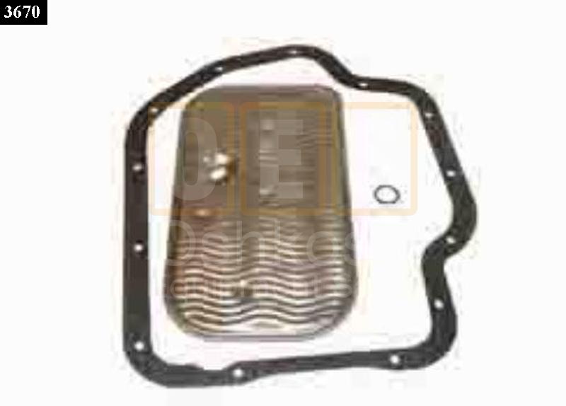 Transmission Service Filter Kit with Pan Gasket and Seal - New Replacement