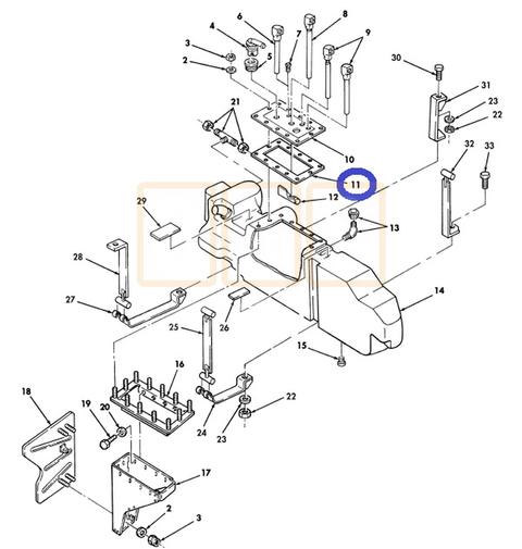 Fuel Tank Pick Up Plate Gasket