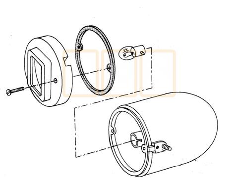 Black out Convoy Light Assembly