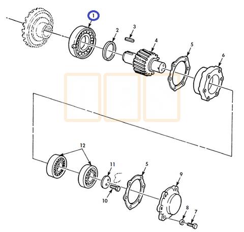 Differential Carrier Bearing