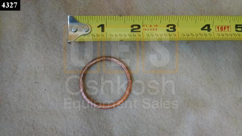 Copper Fuel Tank Drain Gasket Washer - New Replacement