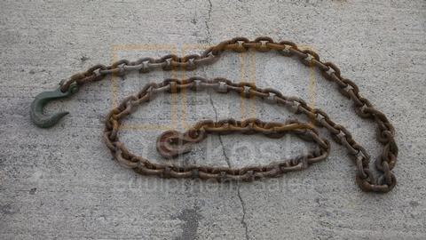 14 FOOT LOGGING / WINCHING / TOWING CHAIN (5/8 INCH LINK)
