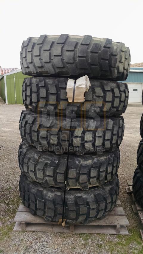 14.00R20 Michelin XL Tire on Combat Wheel