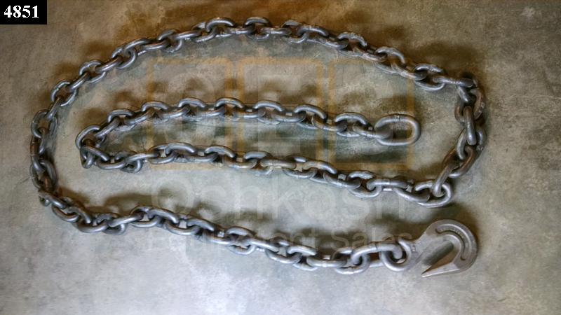 20 Foot Chain 7/8 inch link - Oshkosh Equipment