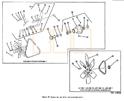 Fan Pully Drive Seal