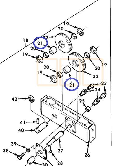 Front Winch Tensioner Needle Roller Bearing