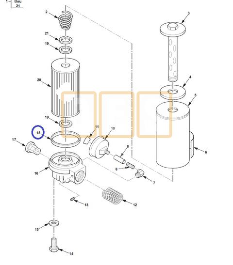 Hydraulic Filter Seal