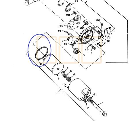 Oil Filter Sealing Gasket / O-Ring