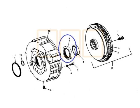 Rear Main Crankshaft Oil Seal