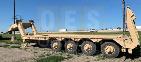 M747 60 Ton Military Low Boy Trailer