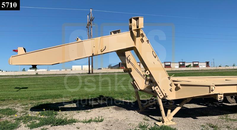 M747 60 Ton Military Low Boy Trailer Oshkosh Equipment