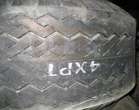 15-19.5 Firestone Transport Duplex Tire on M747 Trailer Wheel