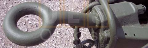 Military Trailer Pintle Hitch / Lunette Ring