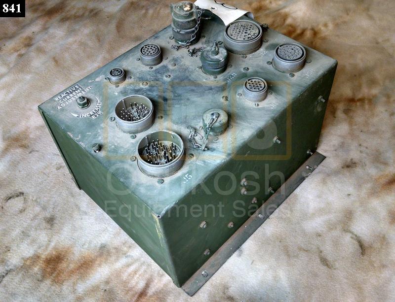 Military Generator Special Relay Box - Used Serviceable