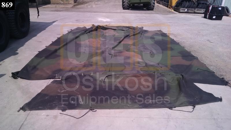 3 Color One Piece Cargo Cover 14ft - Used Repairable