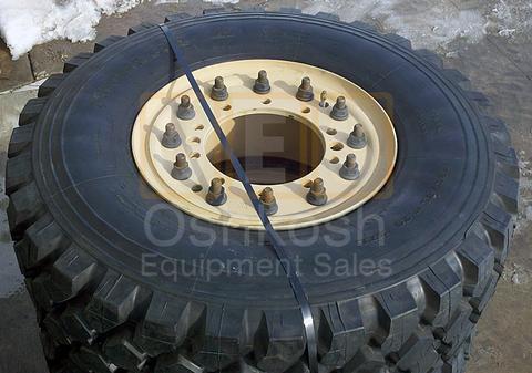 395/85R20 Michelin XZL on MRAP Wheel