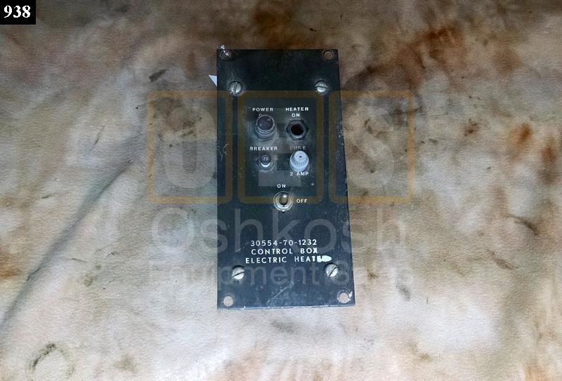 Control Box Electric Heater - Used Repairable