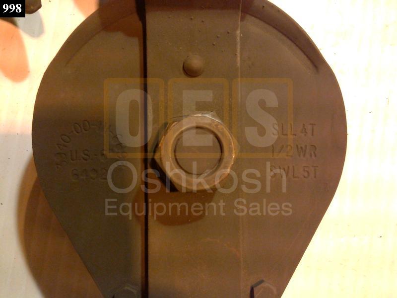 5 Ton Cable Pulley Snatch Block - NOS
